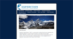 Desktop Screenshot of expedition-partners.com